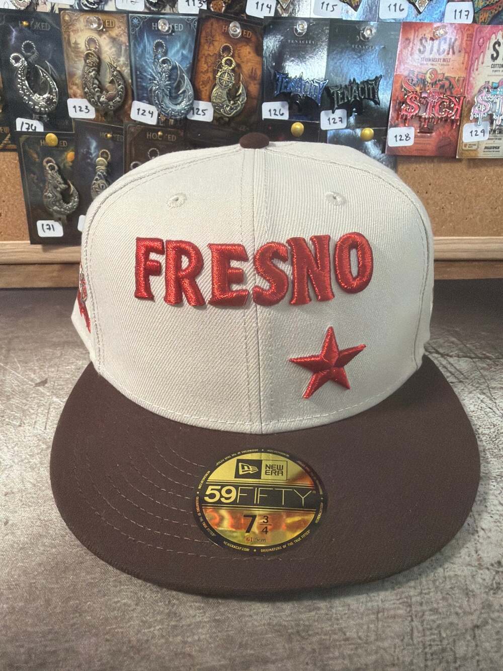 New Era 59Fifty MiLB Fresno Grizzlies Fitted Hat 7 3/4